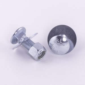 Last Stand Hardware Kit – #5 Grade Carriage Bolts & Lock Washers for Steel Target Stands